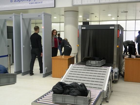 Волонтеры протестировали новый терминал нижегородского аэропорта "Стригино". ФОТО 18