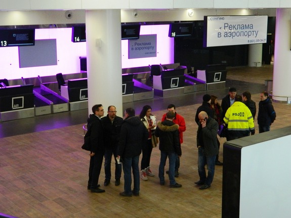 Волонтеры протестировали новый терминал нижегородского аэропорта "Стригино". ФОТО 16