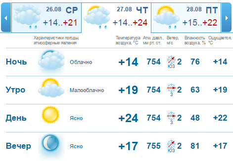 Погода на рабочую неделю в Нижнем Новгороде: прогноз оптимистичный 2