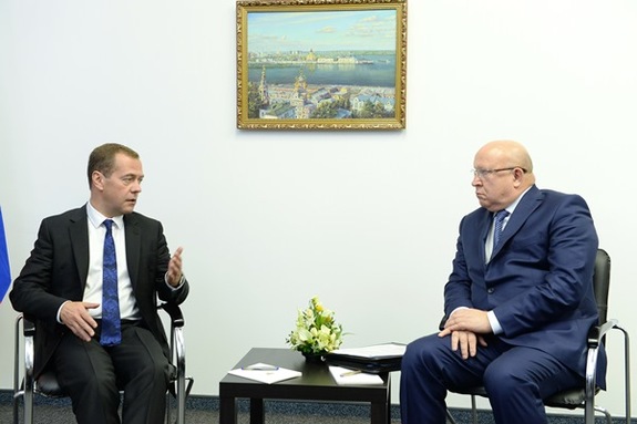 Как Дмитрий Медведев с визитом в Нижегородской области был 8