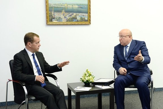 Как Дмитрий Медведев с визитом в Нижегородской области был 9