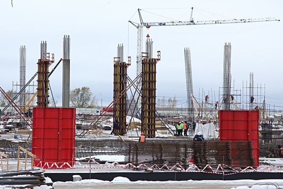 Как продвигаются крупнейшие стройки Нижнего Новгорода: стадион, аэропорт, метро 6
