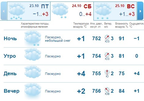 Прогноз погоды на выходные в Нижнем Новгороде: выше нуля 1