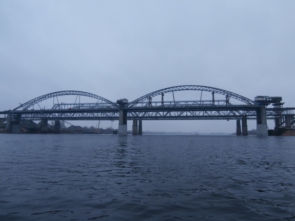 В Нижнем Новгороде установлено второе пролетное строение Борского моста-дублера 4