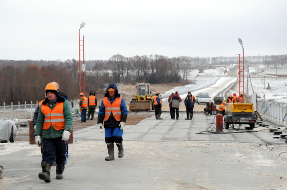 Движение по третьей очереди Южного обхода в Нижегородской области запустят летом 2016 г. 1