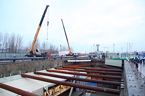 Первый тоннелепроходческий комплекс начал строительство тоннелей метро в Нижнем Новгороде 1