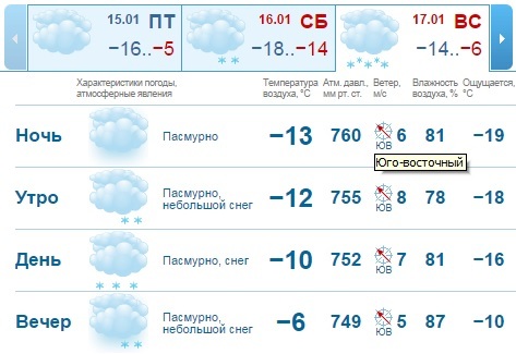 Погода на выходные в Нижнем Новгороде: комфортная зима 1
