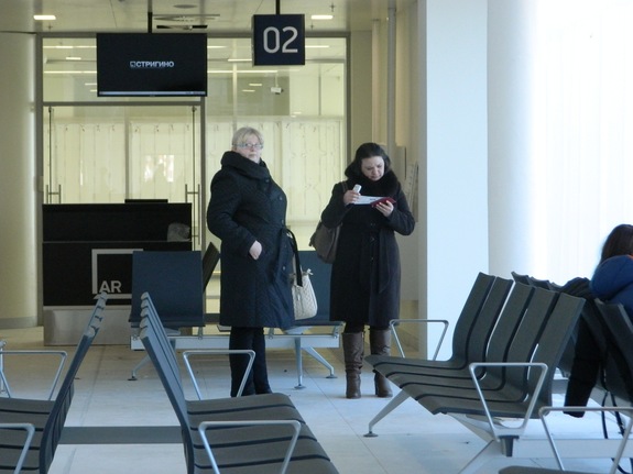 Волонтеры протестировали новый терминал нижегородского аэропорта "Стригино". ФОТО 26
