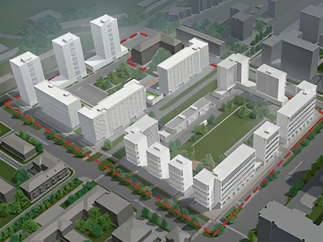 В Нижнем Новгороде снесут более 30 зданий квартала «Красный просвещенец»
