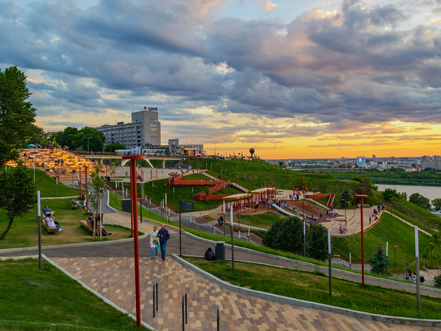 Панорамные бинокли, велопарковки, санузлы. Как обновится центр Нижнего Новгорода
