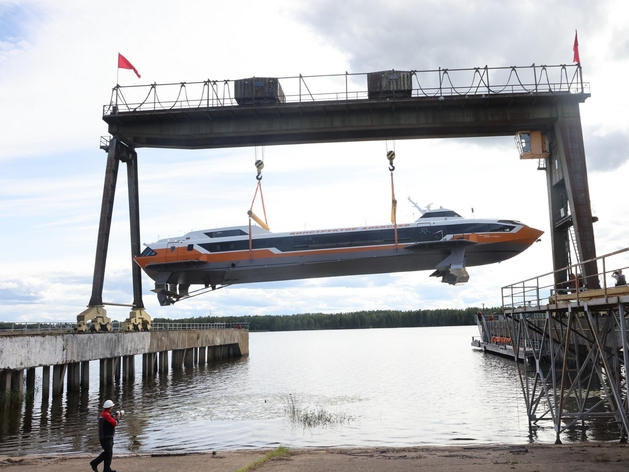 Спущен на воду первый «Метеор 120Р» для Нижегородской области 
