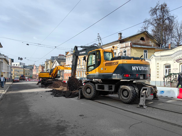 В Нижнем Новгороде обновят 30 км трамвайных путей до конца года
