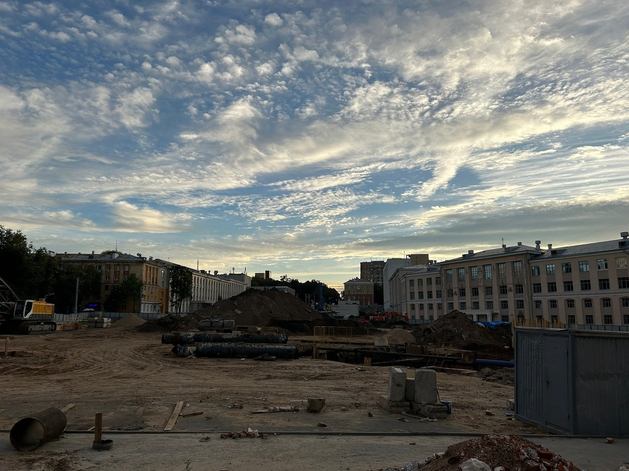 В Нижнем Новгороде в очередной раз сорвали сроки открытия дороги у стройплощадки метро
