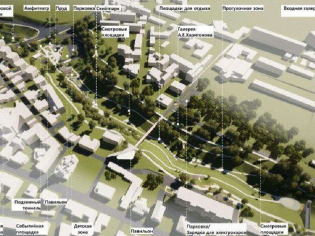 Нижегородцам представили скорректированную схему террасного парка

