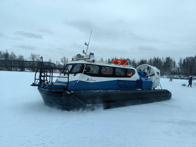 В Нижегородской области начались испытания судов на воздушной подушке
