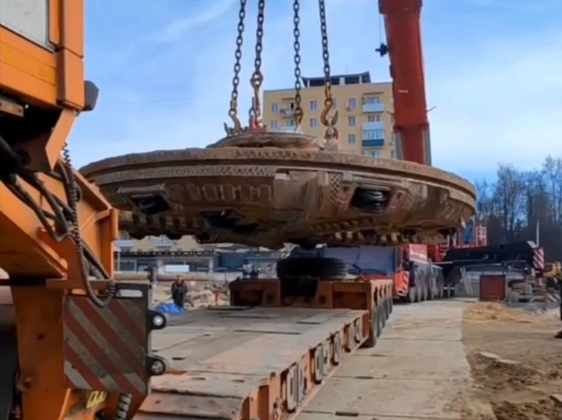 Щит «Владимир» вернули на стройплощадку станции метро «Сенная». Когда запустят?
