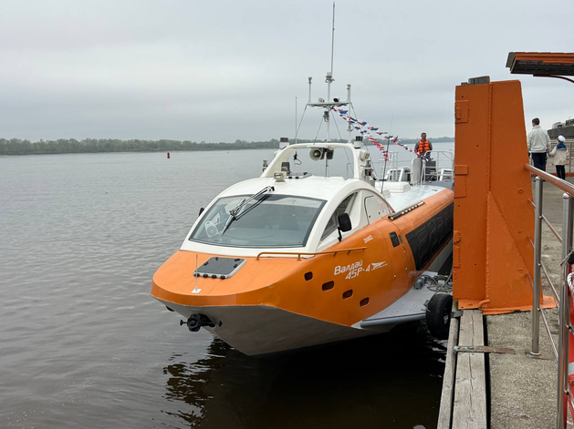 В Нижегородской области открылась навигация судов на подводных крыльях 
