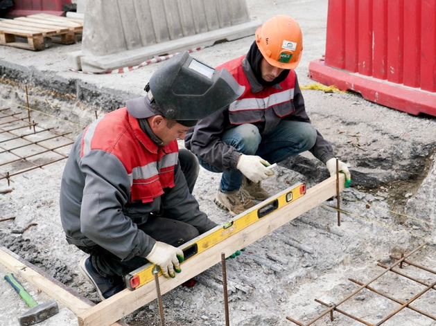 I этап капремонта путепровода у Мызинского моста в Нижнем Новгороде завершат летом