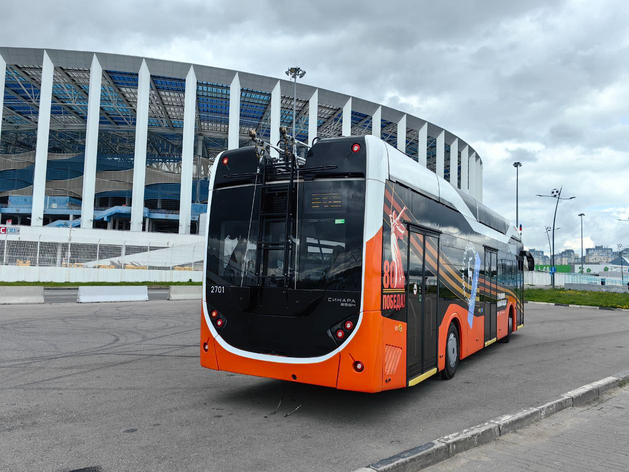 В Нижнем Новгороде готовят для новых низкопольных троллейбусов маршрут до «Седьмого неба»