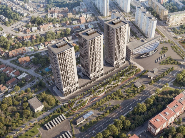 30-этажные дома и ТЦ построят в Верхних Печерах Нижнего Новгорода
