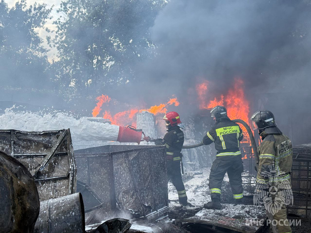 Горело 500 «квадратов». Стала известна причина пожара на бывшем химзаводе Дзержинска
