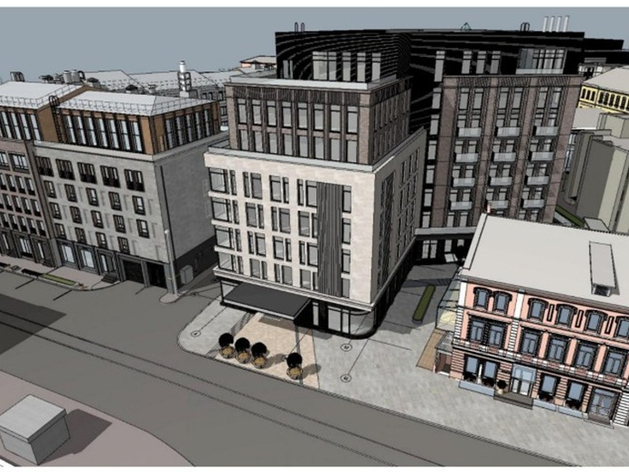 Проект восьмиэтажной гостиницы в центре Нижнего Новгорода прошел экспертизу 
