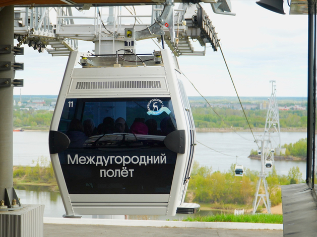 На нижегородской канатной дороге нашли нарушения после инцидента с открытой кабиной
