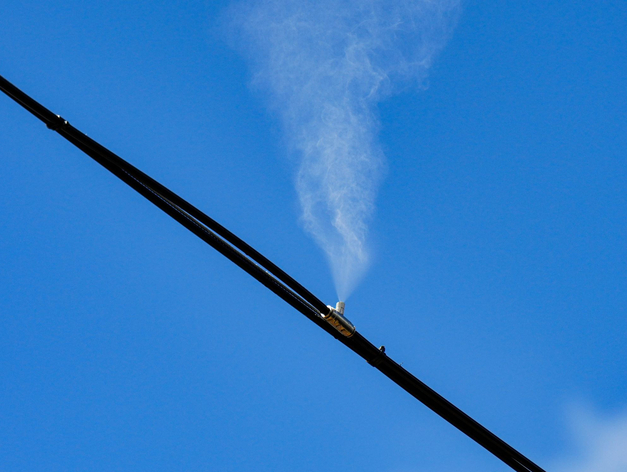 На Нижегородской станции аэрации появился «мокрый барьер» для нейтрализации запахов
