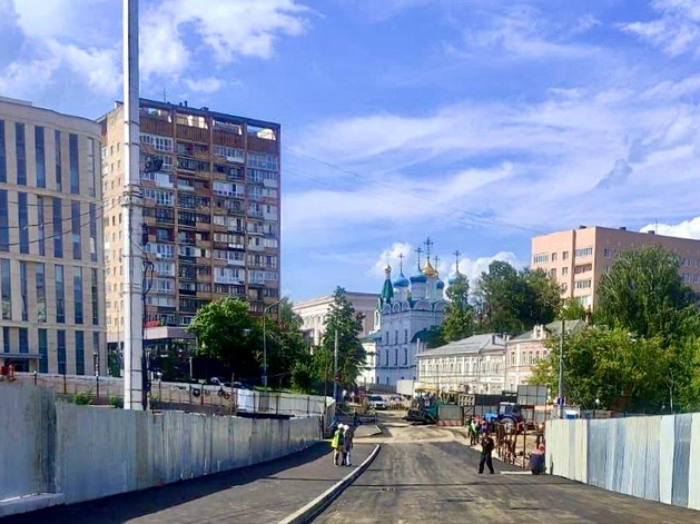 В Нижнем Новгороде откроют движение по Лыковой дамбе 2 августа
