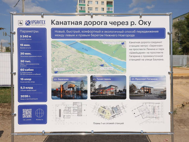 Протяженность — более 3,3 тыс. м. В Нижнем Новгороде началось строительство «канатки» Протяженность — более 3,3 тыс. м. В Нижнем Новгороде началось строительство «канатки»