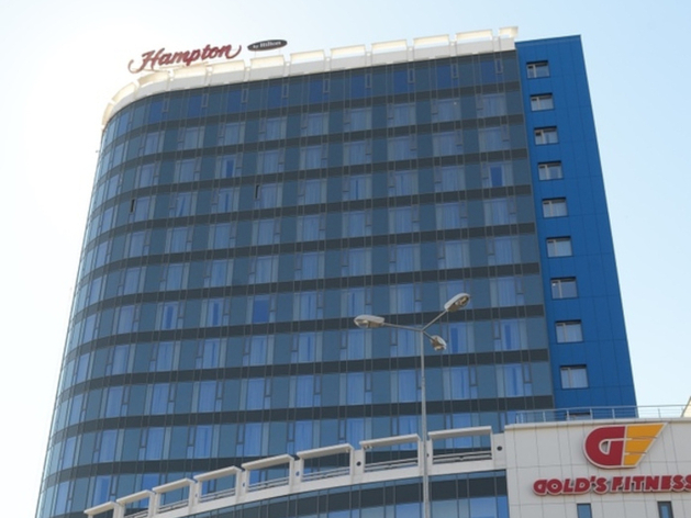 Как выглядит изнутри новая гостиница Hampton by Hilton в Нижнем Новгороде: ФОТОРЕПОРТАЖ