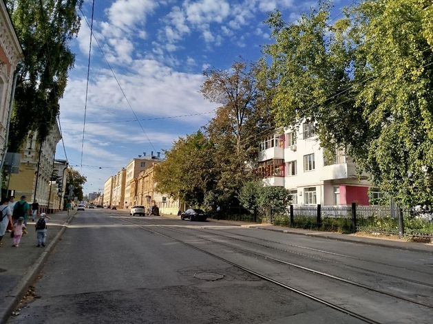 В Нижнем Новгороде стартовала замена трамвайных путей на еще одном участке Ильинки