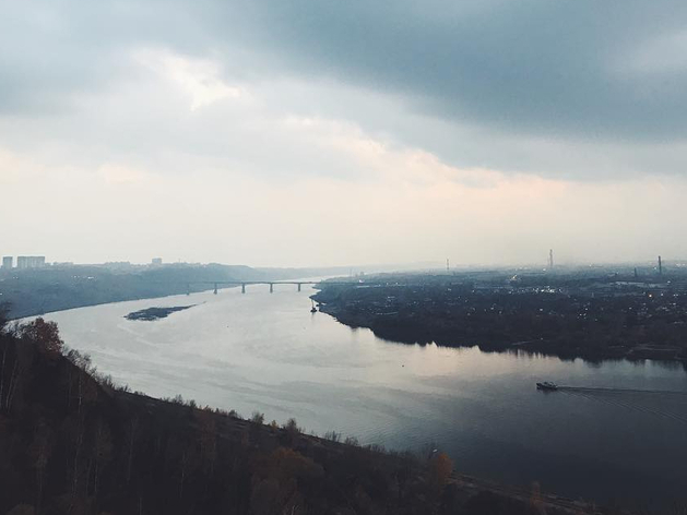 У нижегородского моста ввели режим повышенной готовности из-за размыва склона
