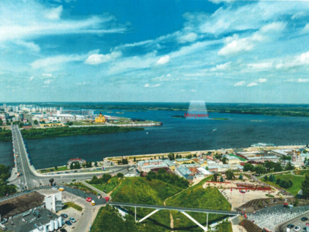 Высота памятника в акватории нижегородской Стрелки составит до 95 метров
