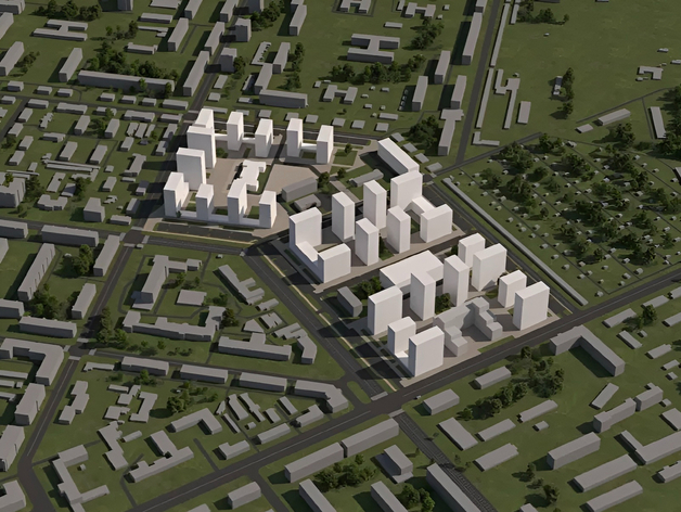 Цена — более 3,3 млрд руб. В Дзержинске реализуют две площадки КРТ Цена — более 3,3 млрд руб. В Дзержинске реализуют две площадки КРТ