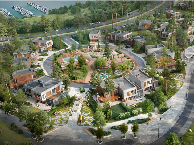 В Нижнем Новгороде началось строительство туркомплекса на полуострове В Нижнем Новгороде началось строительство туркомплекса на полуострове