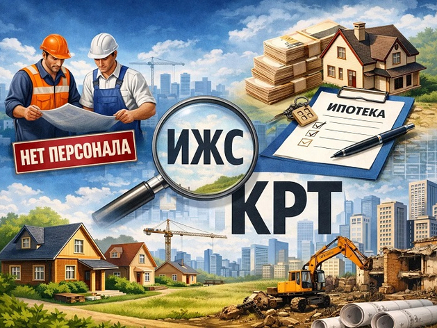 Дефицит кадров, ипотека, развитие ИЖС и КРТ. Дайджест недвижимости Дефицит кадров, ипотека, развитие ИЖС и КРТ. Дайджест недвижимости