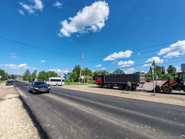 В Нижегородской области ремонтируют еще один участок федеральной трассы В Нижегородской области ремонтируют еще один участок федеральной трассы
